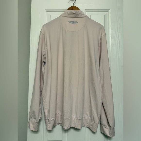 Straight Down Men’s Crusher Quarter Zip Pullover – XL – Light Pink - Picture 2 of 6